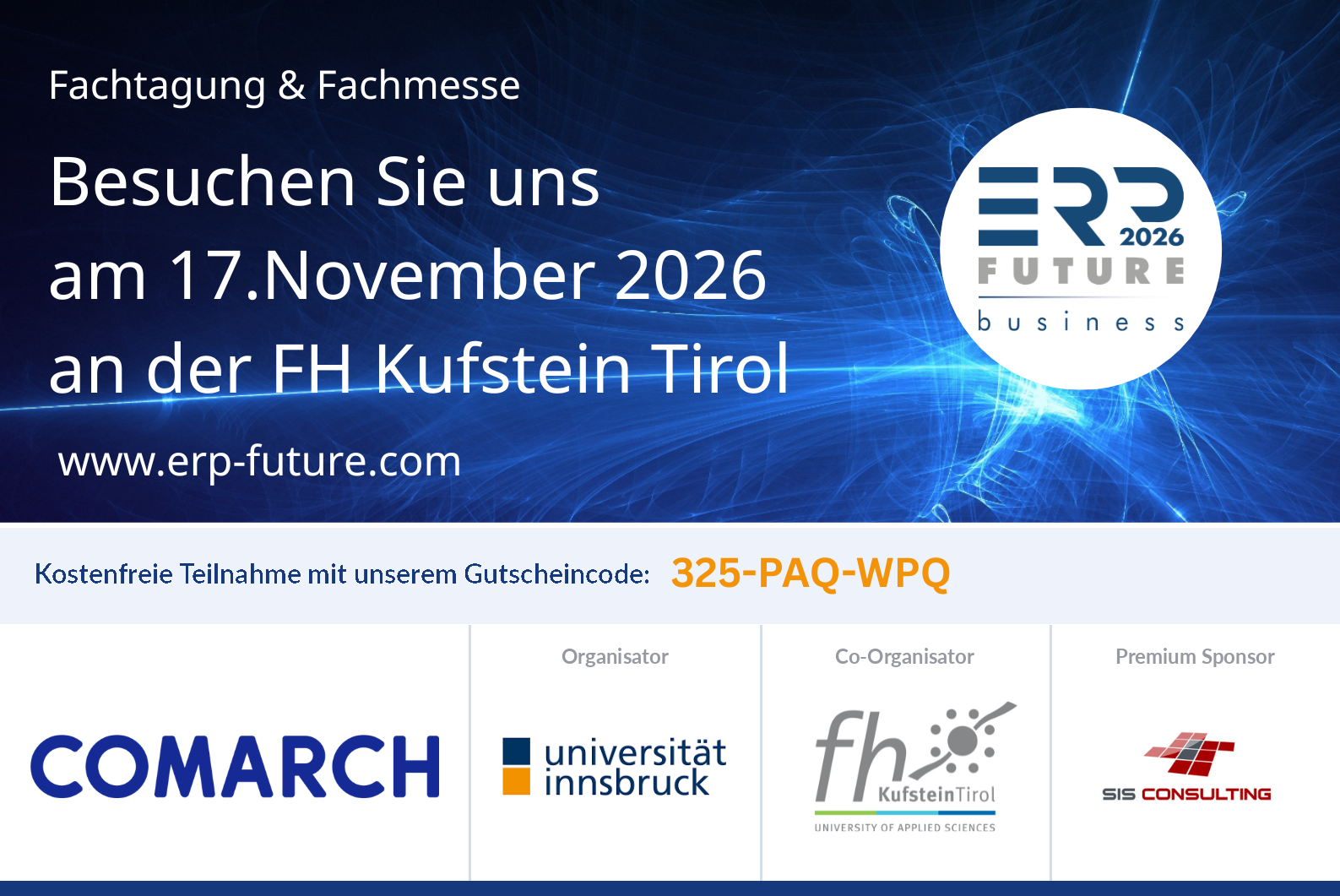 Kostenfrei teilnehmen – mit unserem Gutscheincode