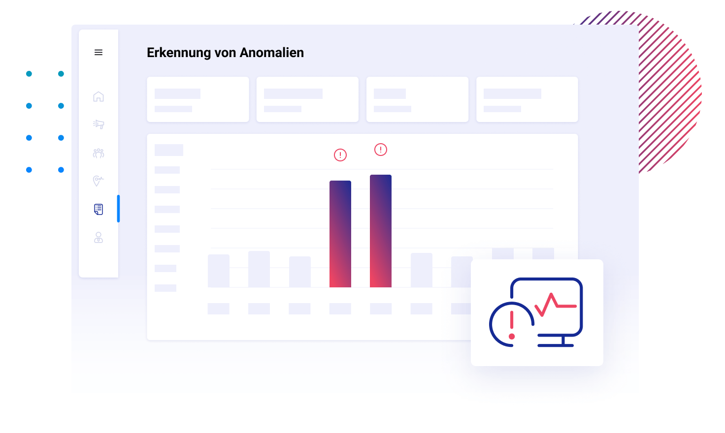 Grafik zu Fraud Detection und dem Erkennen von Anomalien