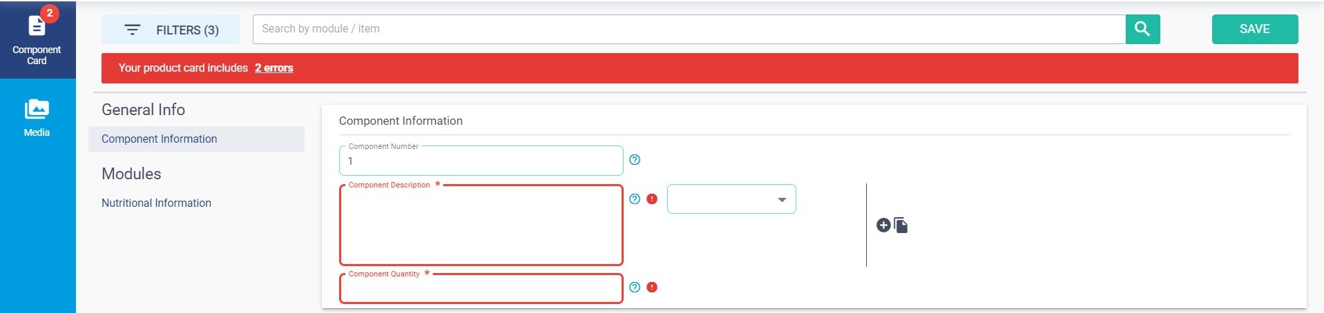 Stammdatenmanagement Mischprodukte