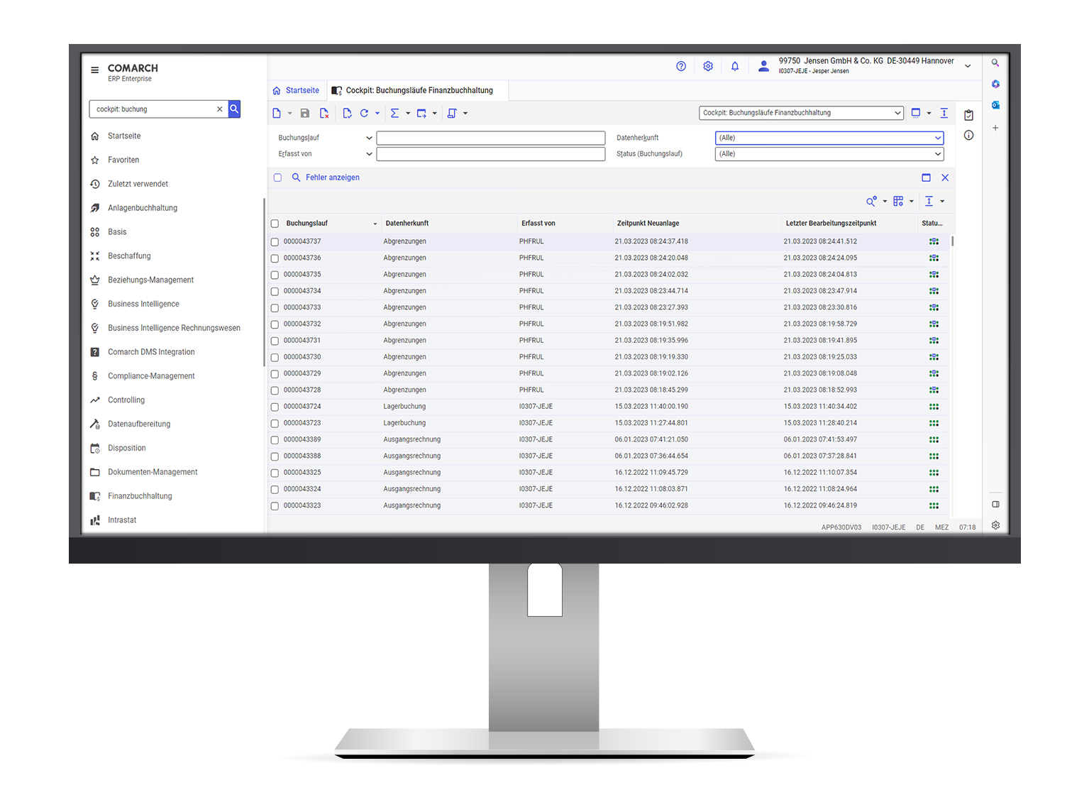 Comarch Financials Enterprise