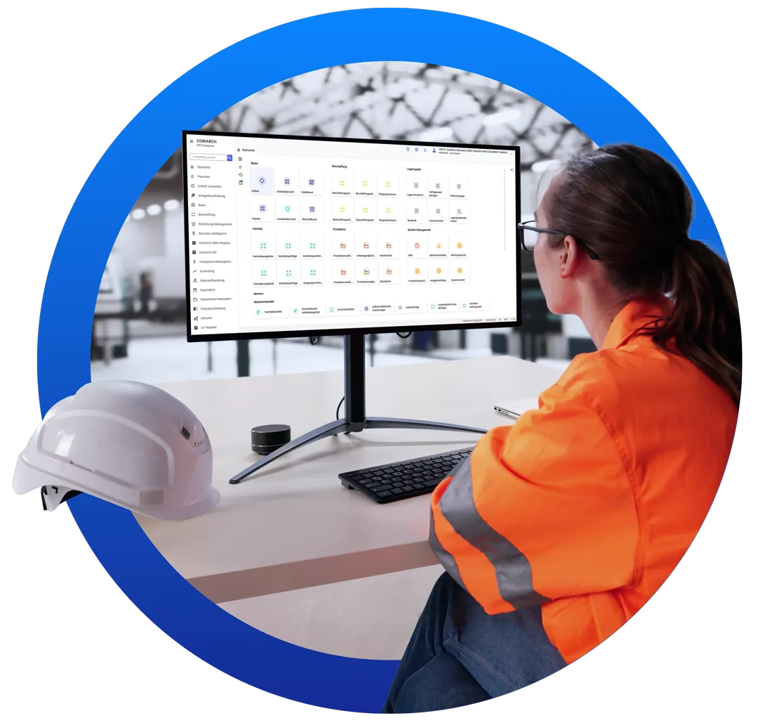Comarch ERP Enterprise. Die moderne Software für digitale Fertigung