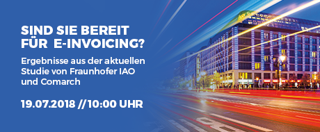 Webinar mit Fraunhofer IAO: Key Facts aus der E-Invoicing-Studie