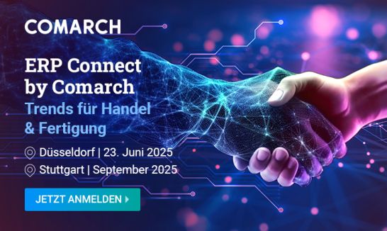Comarch lädt zu exklusivem ERP-Event ein: „ERP Connect“ bringt Trends aus Handel und Fertigung auf die Bühne