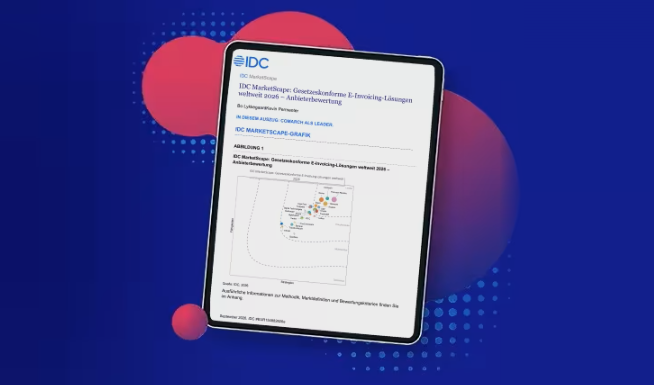Comarch z&auml;hlt zu den Leadern im IDC MarketScape: Gesetzeskonforme E-Invoicing-L&ouml;sungen weltweit 2026