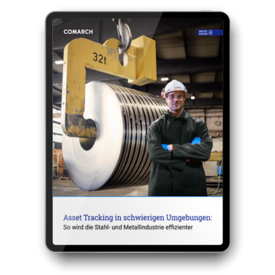 Asset Tracking in der Stahl- und Metallindustrie. Industrie 4.0 & Echtzeit-Lokalisierung.