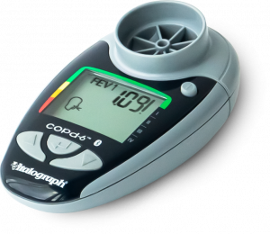 Spirometer/Peak-Flow-Meter 