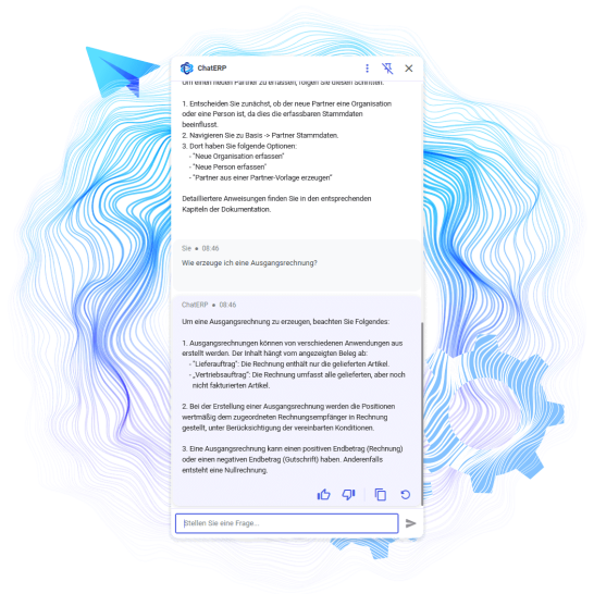 Wie erzeuge ich eine Ausgangsrechnung?