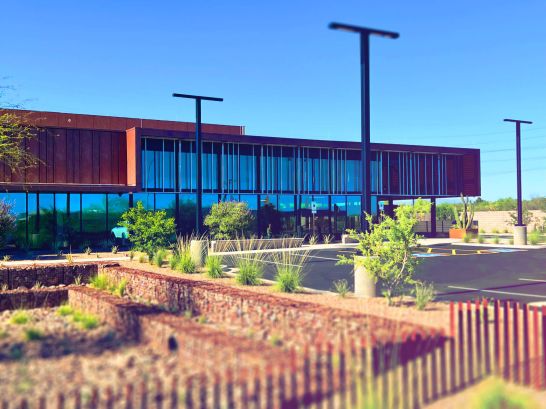 Aussenanlage neues Rechenzentrum in Phoenix, AZ