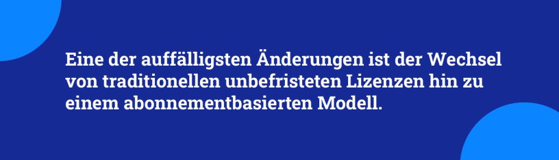 Abonnementbasiertes Modell